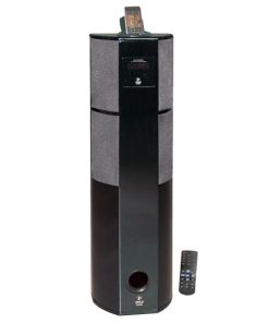 600 Watt Digital 2.1 Channel Home Theater Tower w/ iPod & iPhone Docking Station - Piano Wood Finish (RBPHST92IBGL)