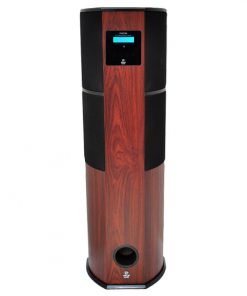 600 Watt Digital 2.1 Channel Home Theater Tower w/ iPod & iPhone Docking Station - Cherry Wood Finish (RBPHST92ICW)