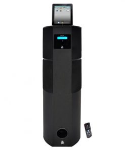 600 Watt Digital 2.1 Channel Home Theater Tower w/ Docking Station for iPod/iPhone/iPad (Black Color) (RBPHST96IPBK)