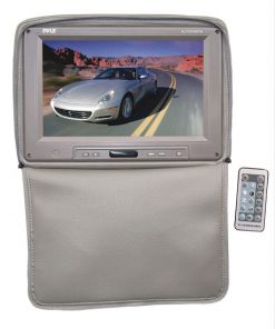 Adjustable Headrests w/ Built-In 11'' TFT/LCD Monitor W/IR Transmitter & Cover (Tan) (RBPL1101HRTN)