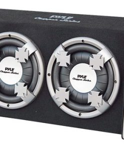 Dual 12'' Slim Designed Subwoofer Bass Box Enclosure System (PL212DS)