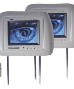 Headrest Pair with Built-in 5.6'' TFT-LCD Monitors (Grey) (RBPL56PHRG)
