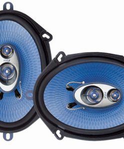 5'' x 7'' / 6'' x 8'' 300 Watt Three-Way Speakers (PL573BL)