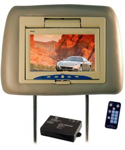 Adjustable Headrest w/Built-in 7'' TFT Monitor (RBPL71HRTN)