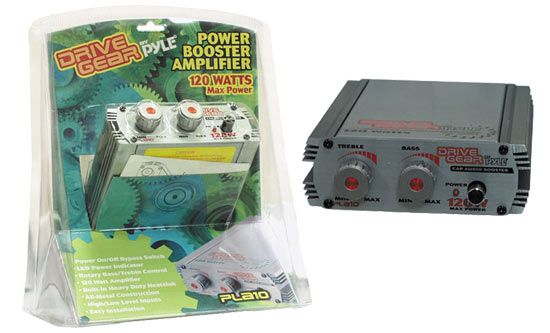 Drive Gear 120 Watt Power Booster Amplifier (RBPLA10)