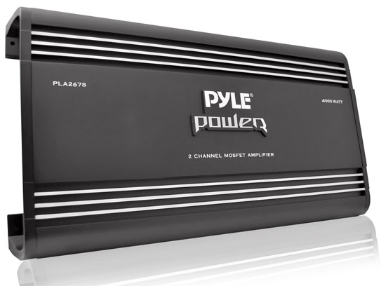 2 Ch 4000 Watts Bridgeable Mosfet Amplifier (PLA2678)
