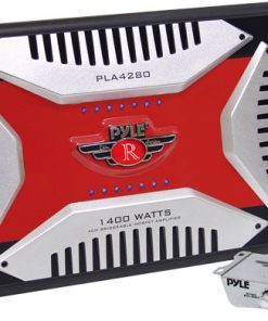 Red Elite 4 Channel 1400 Watt Bridgeable Mosfet Amplifier (RBPLA4280)
