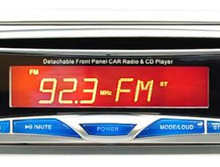 AM/FM-MPX Manual Tune Radio CD Player w/ Detachable Face (RBPLCD23A)