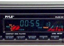 AM/FM-MPX CD Player w/Full Face Detachable Panel (RBPLCD32)