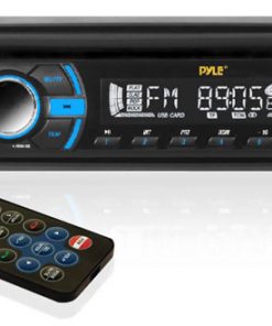 In-Dash Receiver w/ MP3 Playback, AM/FM-MPX Radio, CD Player & USB/SD/AUX Inputs (PLCD41MU)
