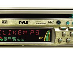 AM/FM-MPX Radio CD/MP3 Player w/Die-Cast Aluminum Detachable Face (RBPLCD45MP)