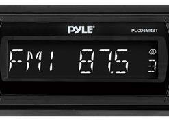 Detachable In-Dash Marine AM/FM-MPX Radio - Plays CDs, MP3 & WMA Files - SD, MMC & USB Reader with Built-In Bluetooth Wireless Technology (RBPLCD5MRBTB)