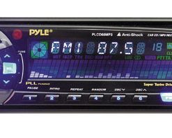 AM/FM-MPX CD/MP3 Player w/Flip Down Detachable Face (RBPLCD68MP3)