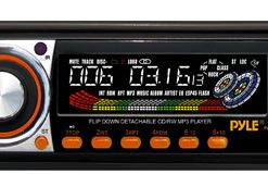 AM/FM-MPX Radio CD/MP3 Player w/Flip Down Detachable Face (RBPLCD94MP)