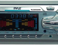 1 1/2 Din AM/FM-MPX Cassette & CD Player w/Flip Down Face w/MP3 Player (RBPLCDCS2200MP)
