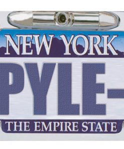 License Plate Rear View Backup CCD Color Camera ''Zinc Metal Chrome'' (RBPLCM21)