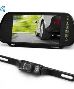 7''TFT Mirror Monitor W/ Rear-View Night Vision Camera Built-In Bluetooth (RBPLCM7300BT)