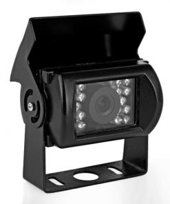 Rear View Backup Camera - Driving/Parking Assist Cam, Waterproof, Angle Adjustable, Night Vision, Distance Scale Lines (PLCMB20)