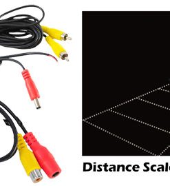 Toyota Camry Vehicle Specific Infrared Rear View Backup Camera with Distance Scale Line (PLCMCAMRY)