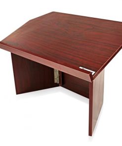 Portable Lectern Podium | Tabletop Presentation Stand | Quick Setup Folding Style (PLCTND41)