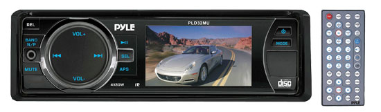 3'' TFT/LCD Display In Dash DVD/VCD/MP3/CDR/USB/MP4 Player & AM/FM Receiver (RBPLD32MU)
