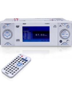 In-Dash Marine CD/DVD Receiver with 3'' Built In Monitor (PLDMR3U)