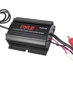 Ground Loop Isolator / Audio Line Driver with 3.5mm Female to RCA Stereo Male AudioPyle PLDN37R Audio Ground Loop Isolator/Audio Line Driver with 3.5mm (1/8") to RCA Stereo (PLDN37R)