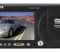 7'' TFT Right Sun visor w/build-in DVD/USB-SD Card Slot (Black) (RBPLDSV71BK)