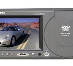 7'' TFT Right Sun visor w/build-in DVD/USB-SD Card Slot (Grey) (RBPLDSV71GR)
