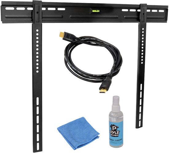 Low Profile TV Wall Mount for Most 32" - 60" LCD, LED, Plasma, HDTV Flat Panel TV , Universal Wall Mounts Bracket ---Compatible with Sony Bravia, Samsung, LG, Haier, Panasonic, Vizio, Sharp AQUOS, Westinghouse, Pioneer, ProScan, RCA, Toshiba (PLEDTKIT2)