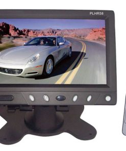5.8'' Wide Screen TFT LCD Video Monitor w/Headrest Shroud and Universal Stand (RBPLHR58)