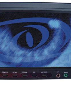 7" Wide Screen TFT LCD Monitor w/Front Panel A/V Inputs (RBPLHR73)