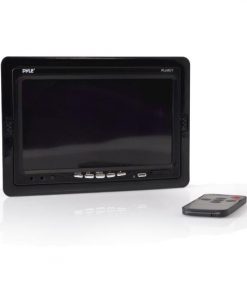 7'' Wide Screen TFT LCD Video Monitor w/Headrest Shroud and Universal Stand (RBPLHR77)