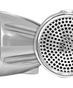 600 Watt 2.25" Speaker Pair with Dual Handle-Bar Mounts  - Weatherproof, Aluminum Die-Cast Cabinets & Motorcycles, ATVs & Snowmobile Mountable (RBPLMCS62)