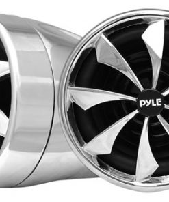 800 Watt 3" Speaker Pair with Dual Handle-Bar Mounts - Weatherproof, Aluminum Die-Cast Cabinets & Motorcycle, ATV & Snowmobile Mountable (Pair) (PLMCS94)