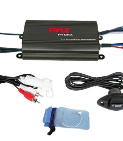 4 Channel 800 Watt Waterproof Micro Marine Amplifier (PLMRMP3B)