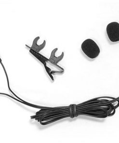Dual Electret Condenser Cardioid Lavalier Microphone W Windscreens & Clip For Shure system (PLMS48)