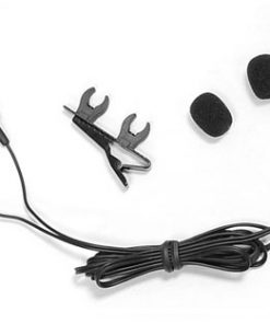 Dual Electret Condenser Cardioid Lavalier Microphones W/ Windscreens & Clip For Sennheiser Belt Pack system (PLMSH45)