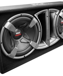 Dual 12'' Slim Design Forward Firing Vented Enclosure System (PLPPS212)