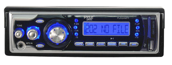 AM/FM Receiver MP3 Playback with USB/SD/AUX-IN (PLR24MPF)