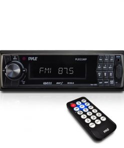 AM/FM-MPX In-Dash Detachable Face Radio w/SD/MMC/USB Player (PLR31MP)