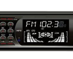 In-Dash AM/FM-MPX Receiver MP3 Playback With USB/SD/AUX Ports W/Detachable Faceplate (RBPLR35MPD)