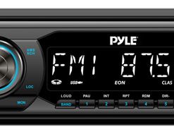 In-Dash AM/FM-MPX Detachable Face Receiver With MP3 Playback & USB/SD/Aux Inputs (RBPLR44MU)