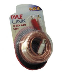 12ft Stereo RCA Cable (PLRC12)