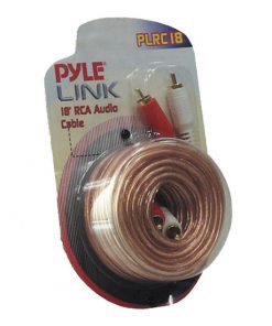 18ft Stereo RCA Cable (PLRC18)