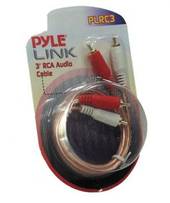 3ft Stereo RCA Cable (PLRC3)