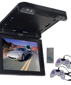 10.4'' TFT LCD Flip-Down Roof Mount DVD Monitor & IR/FM Transmitter (RBPLRD103IF)