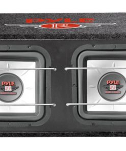 Dual 12'' 2000 Watts Subwoofer Enclosure (PLSQBS122)