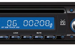 In-Dash Detachable Face Mobile DVD/CD/MP3 Player w/AM/FM Radio and TV Tuner (RBPLTD163)