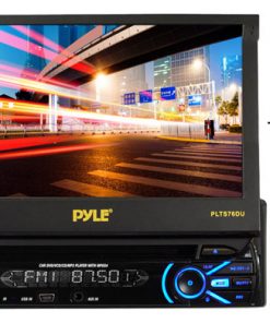7'' Touch Screen Motorized Detachable TFT/LCD Monitor With DVD/CD/MP3/AM/FM Receiver (PLTS76DU)